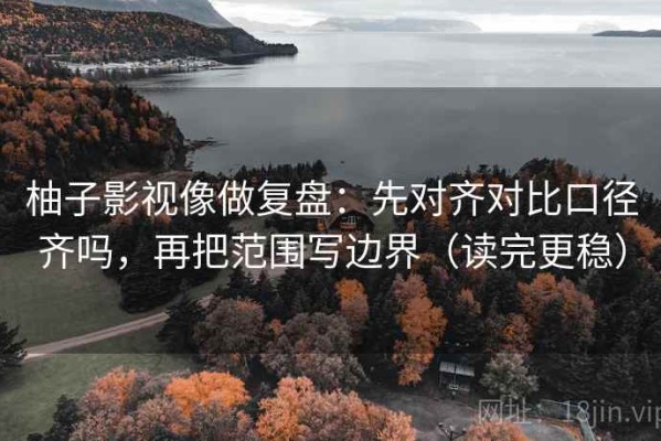 柚子影视像做复盘：先对齐对比口径齐吗，再把范围写边界（读完更稳）